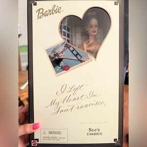 Collectors Barbie-I Left My Heart in San Francisco See's Candies Special…